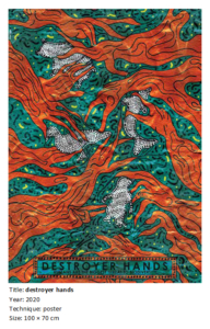 Babak Safari destroyer hands